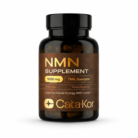 Cata-Kor NMN Supplement — 1,000mg con TMG y Quercetina