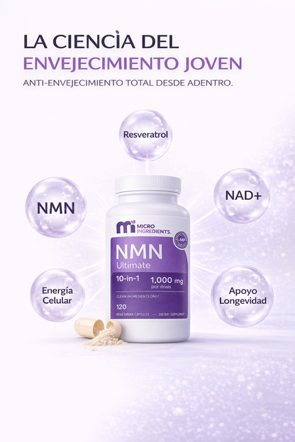 Anti-Envejecimiento 10-en-1 (120 cápsulas)